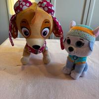Peluche Paw Patrol Skye e Everest