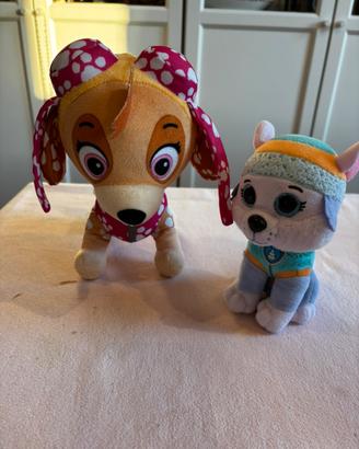 Peluche Paw Patrol Skye e Everest