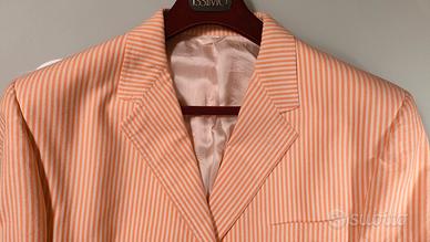 giacca blazer a righe