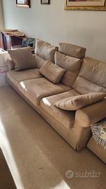 divano, pouf e poltrona elettrica  reclinabile