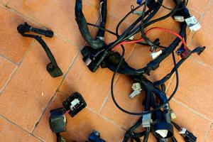 Majesty 400 1° serie parti elettriche e plastiche