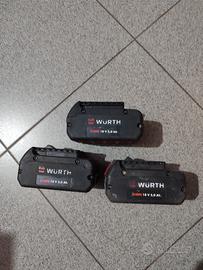 batterie wurth 18v