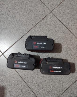 batterie wurth 18v