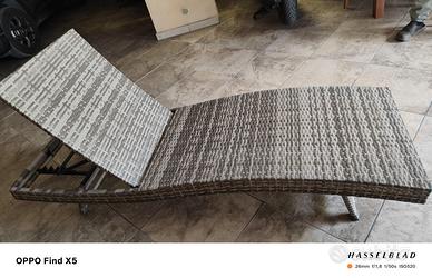 Sdraio in rattan