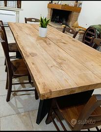 Tavolo Rustico usato 6 mesi