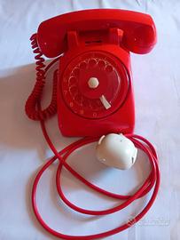 Telefono rosso Sip anni 70