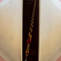 Penna calligrafica in vetro di Murano