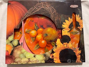 Set piatto con paletta Happy Casa