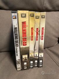 The Walking Dead DVD stagioni da 1 a 5