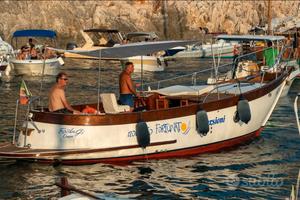 Gozzo di Baia 7,95 mt - 14 passeggeri