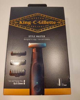 regola barba  King C Gillette