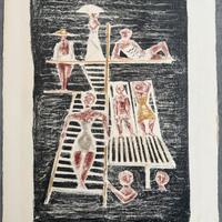 Massimo campigli - Trampolino - 1954