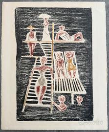 Massimo campigli - Trampolino - 1954