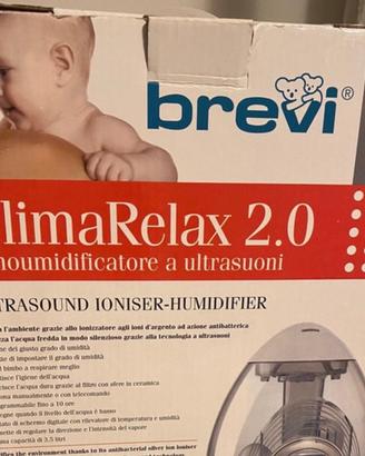 Umidificatore a Ultrasuoni Brevi ClimaRelax 2.0
