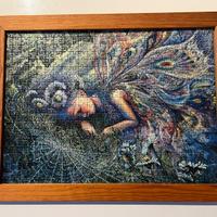 Cornice con puzzle Fatina dei fiori