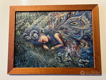 Cornice con puzzle Fatina dei fiori