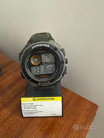 OROLOGIO MILITARE TIMEX VIBESHOCK VERDE/WOODLAND