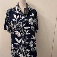 Camicia nuova uomo fondo blu