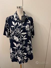 Camicia nuova uomo fondo blu