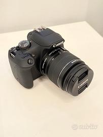 Canon EOS 2000D kit doppio obiettivo + accessori