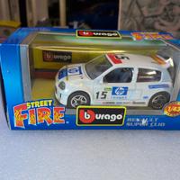 Burago RENAULT Super CLIO   Hp Invent #15  1:43