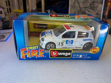 Burago RENAULT Super CLIO   Hp Invent #15  1:43