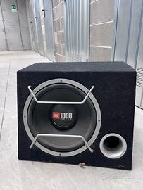 Subwoofer JBL 1000W per auto