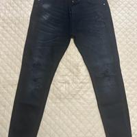 Jeans Skinny Zara Man neri taglia 52