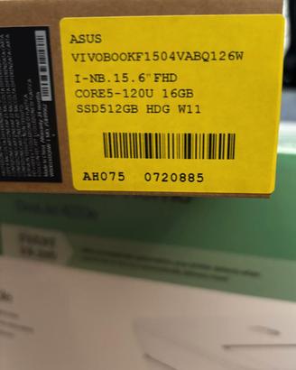 Asus Vivobook e stampante hp