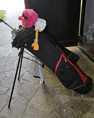 Set da Golf Junior completo di Sacca e Bastoni
