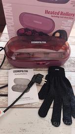Set bigodini elettrici heated rollers per capelli