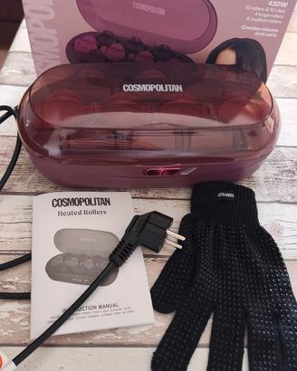 Set bigodini elettrici heated rollers per capelli