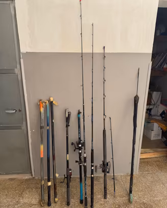 MEGA LOTTO PESCA E SUB: Canne, fucili, pinne