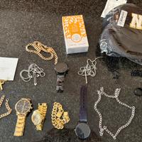 tutto orologi, collane, braccialetti, anelli