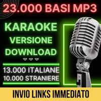 23.000 Basi per KARAOKE MP3