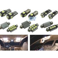 KIT 19 LAMPADE LED INTERNE BMW E39 SERIE 5 SEDAN 5