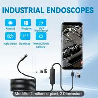 Telecamera endoscopio per cellulari e computer 