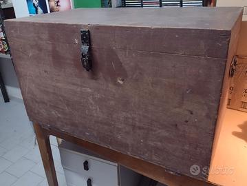 Baule Cassapanca in legno