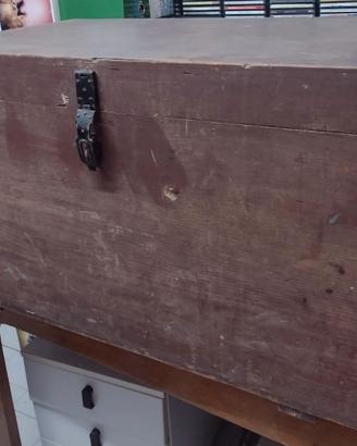 Baule Cassapanca in legno