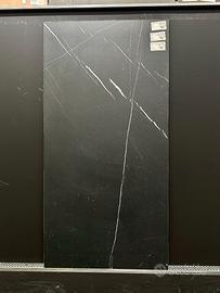 STOCK PIASTRELLE EFFETTO MARMO OPACO NERO MARQUINI