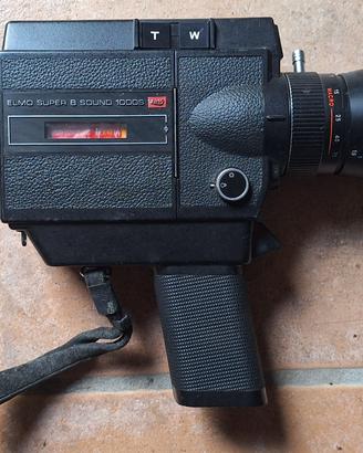 ELMO Super 8 Sound 1000S Macro + Valigetta