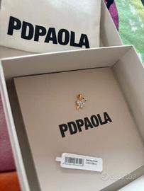 Charm pdpaola in argento nuovo