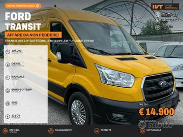 Ford Transit 2.0 130CV Passo Lungo Euro 6.2 2022