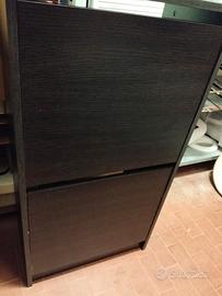 scarpiera due ripiani Bissa IKEA 