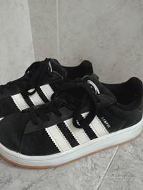 Scarpe sneakers bambino Adidas Campus 35 nero 