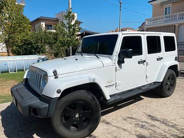Jeep Wrangler JKU 2.8 CRD 200 CV Sahara Manuale