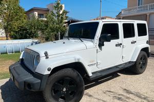 Jeep Wrangler JKU 2.8 CRD 200 CV Sahara Manuale