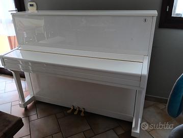 Schulze Pollmann S115A pianoforte bianco 