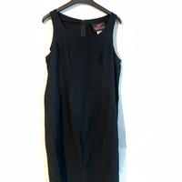 Abito Nero Gai Mattiolo Vintage Taglia 54 ITA