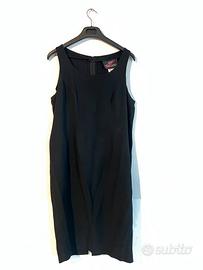 Abito Nero Gai Mattiolo Vintage Taglia 54 ITA